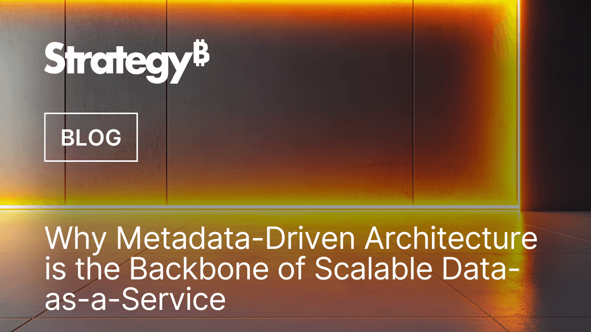 Video: Why Metadata-Driven Architecture is the Backbone of Scalable Data-as-a-Service