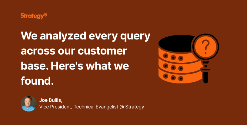Video: We analyzed every query across our customer base. Here's what we found.