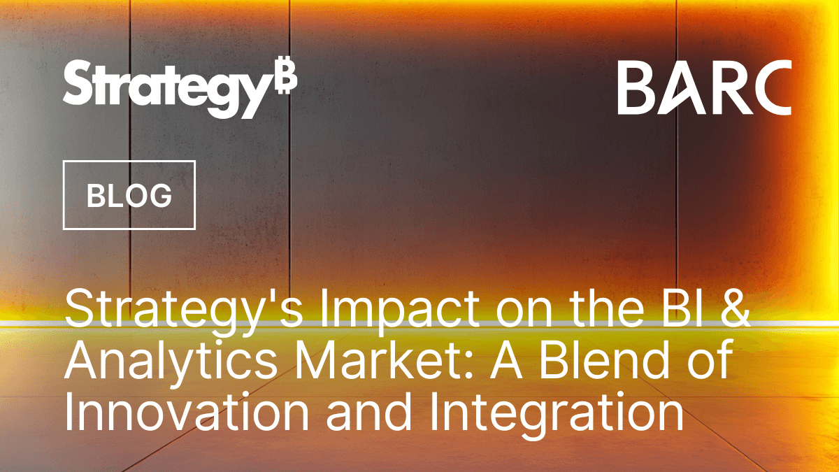 Video: MicroStrategy's Impact on the BI & Analytics Market: A Blend of Innovation and Integration