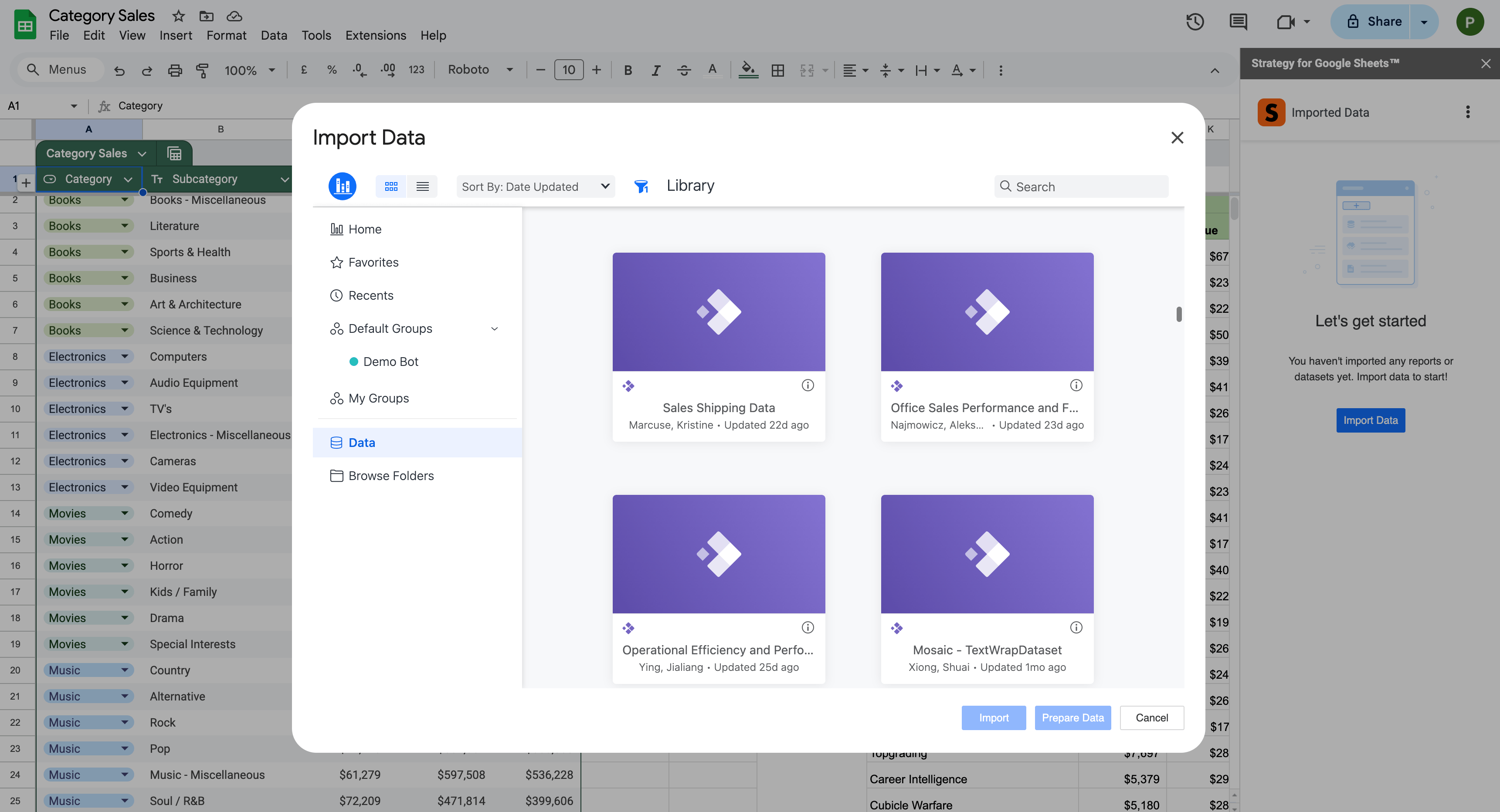 Importing Mosaic Models in Googe Sheets.png