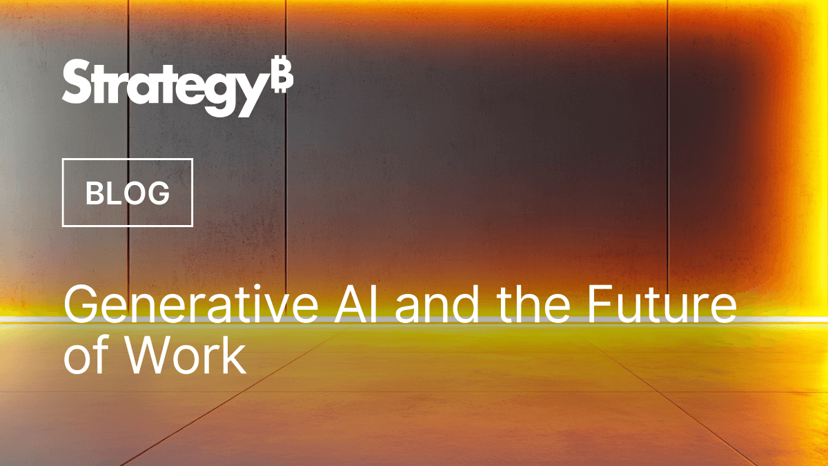 Video: Generative AI and the Future of Work