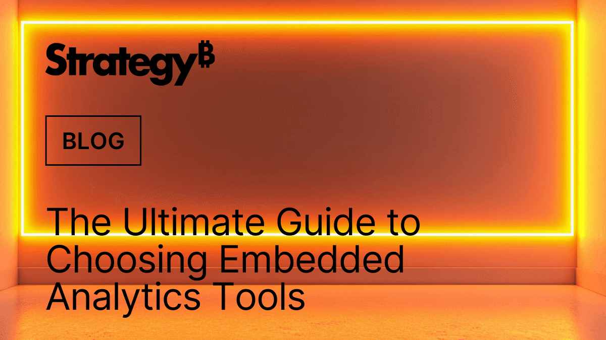 Video: The Ultimate Guide to Choosing Embedded Analytics Tools