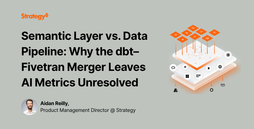 Video: Semantic Layer vs. Data Pipeline: Why the dbt–Fivetran Merger Leaves AI Metrics Unresolved