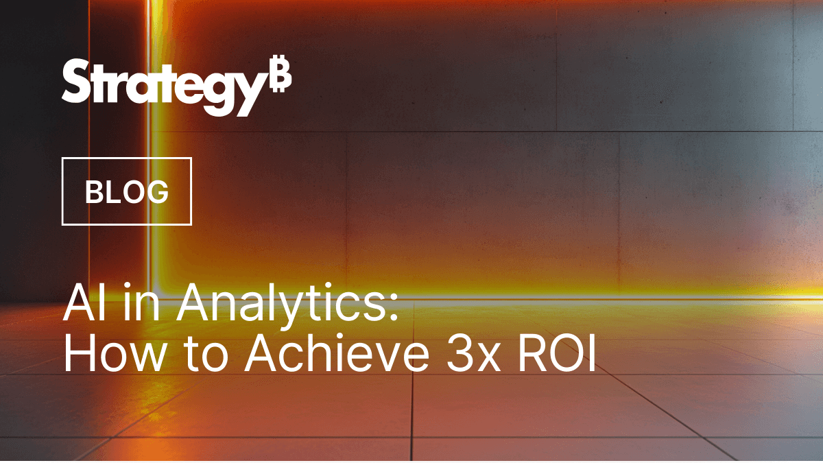 Video: AI in Analytics: How to Achieve 3x ROI
