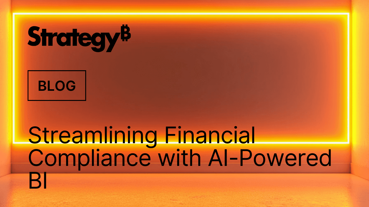 Video: Streamlining Financial Compliance with AI-Powered BI