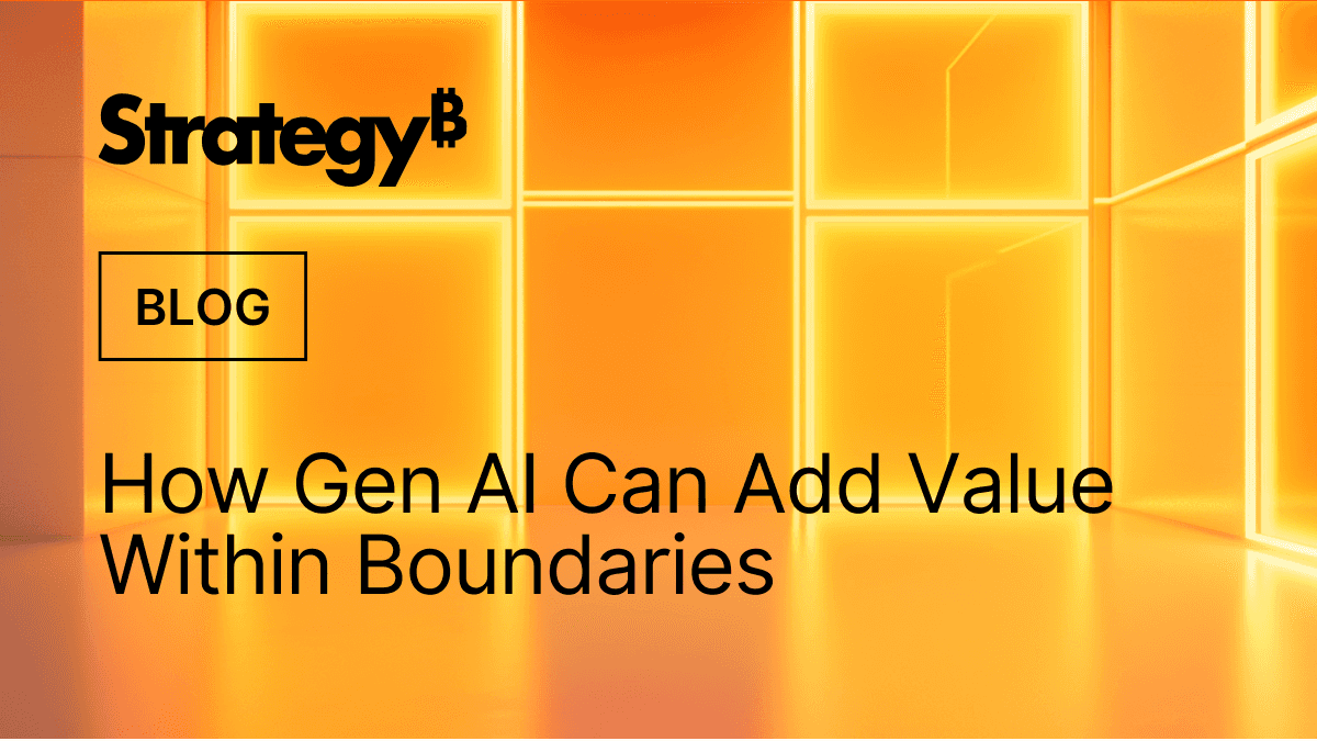 Video: How Gen AI Can Add Value Within Boundaries