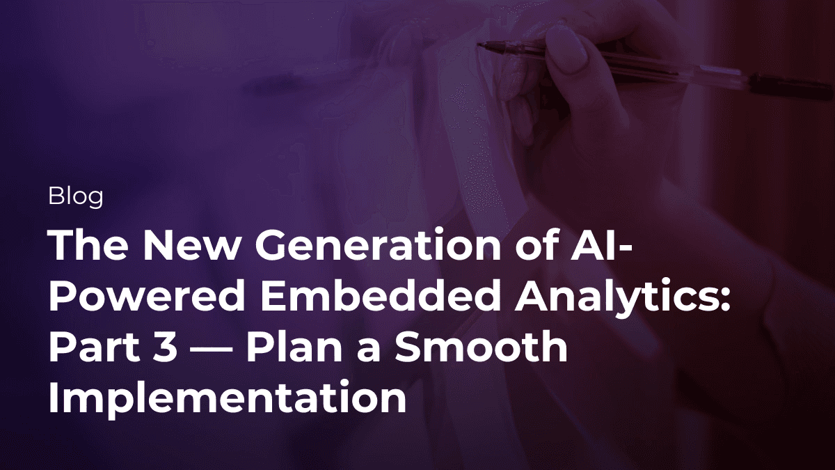 Video: Análises incorporadas orientadas por IA: planejando a implementação (parte três)