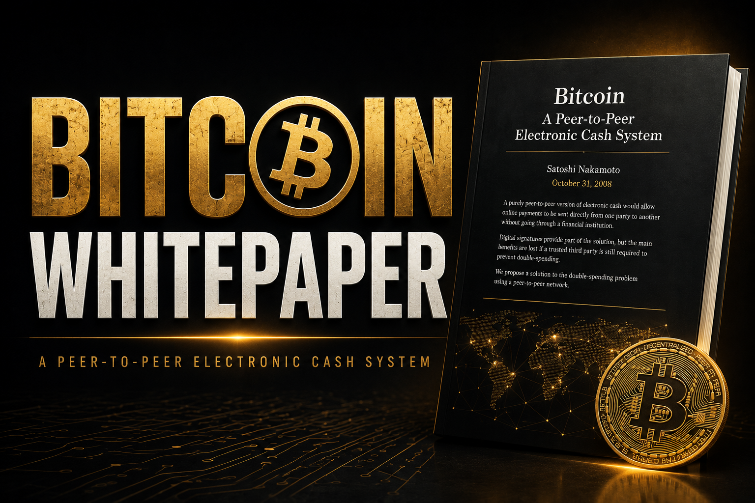 Bitcoin: A Peer-to-Peer Electronic Cash System
