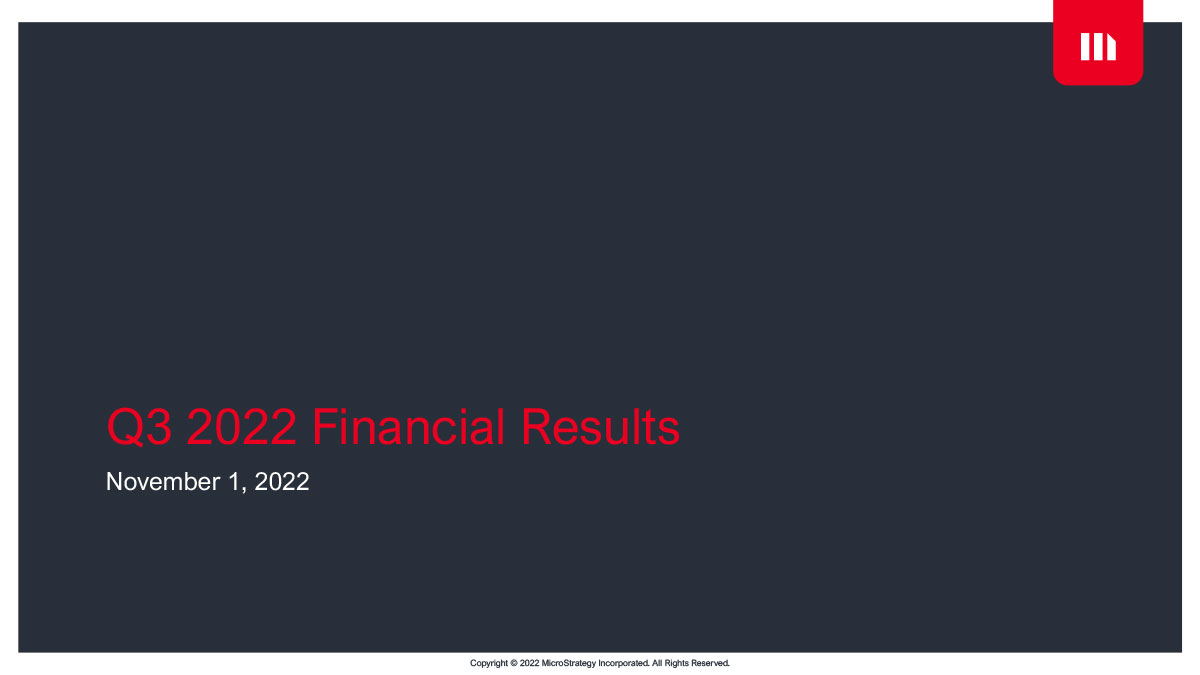 Third Quarter 2022 Earnings Presentation