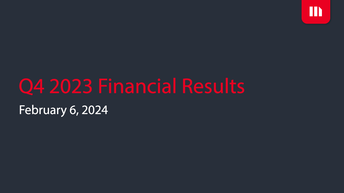 Fourth Quarter 2023 Earnings Presentation