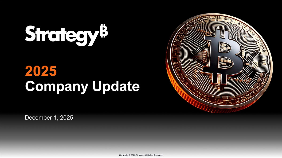 Thông báo của Strategy về việc thành lập quỹ đầu tư vào tháng 12/2025
